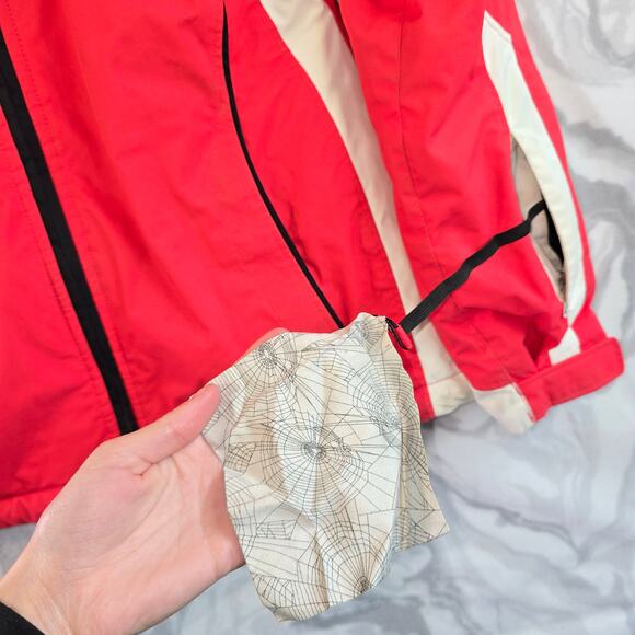 Spyder Women's Red Ski Winter Jacket Size 10 - Picture 7 of 16